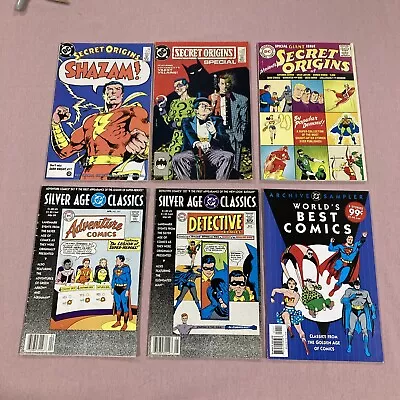 Buy DC Secret Origins (Replica) #1 Feb 1998, And DC Silver Age, Shazam Batman Flash • 15.53£