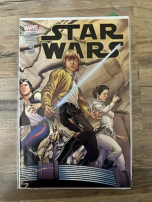 Buy Star Wars #1 (2015) 1:100 Exclusive Retailer Incentive Wraparound Variant Cover • 11.64£