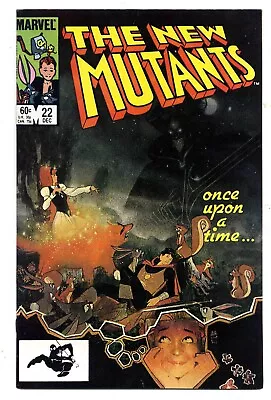 Buy New Mutants #22 (Marvel 1984, Vf+ 8.5) Chris Claremont & Bill Sienkiewicz • 2.50£