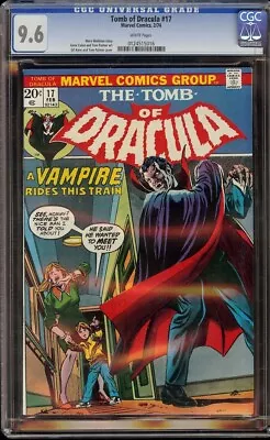 Buy Tomb Of Dracula # 17 CGC 9.6 White (Marvel, 1974) Gil Kane Cover • 151.44£