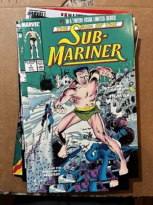 Buy The Saga Of The Sub-Mariner 1 (x2)-12 Complete Set  Marvel VF/NM Avg • 15.34£