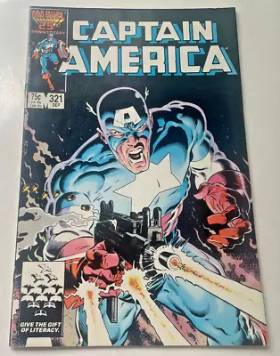 Buy Captain America #321  Marvel Comic Book Vintage Ultimatum Avengers Shield • 4.65£