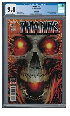 Buy Thanos #15 (2018) 2nd Print Variant Cosmic Ghost Rider CGC 9.8 VA956 • 33.36£