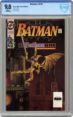Buy Batman #478 CBCS 9.8 1992 21-259AD0A-006 • 36.50£