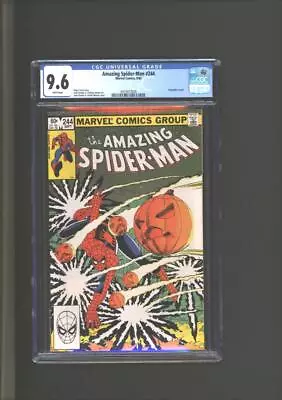 Buy Amazing Spider-Man #244 CGC 9.6 Hobgoblin Cameo 1983 • 42.71£