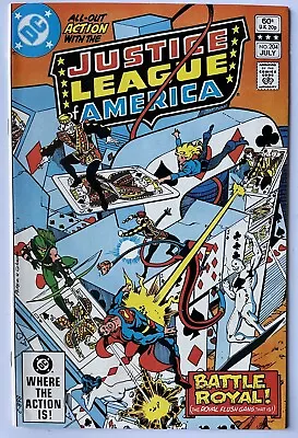 Buy Justice League Of America #204 • George Perez Cover! Royal Flush Gang! (DC 1982) • 2.32£