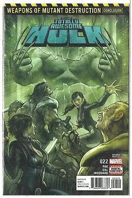Buy 2017 Marvel - Totally Awesome Hulk # 22 2nd Print 1st Weapon H - High Grade Copy • 7.76£
