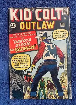 Buy Kid Colt Outlaw Issue 105 July 1961 • 35.01£
