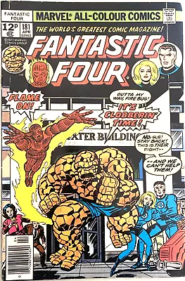 Buy Fantastic Four # 181. Apr.  1977.  Jack Kirby-cover Fn+ 6.5 • 3.14£