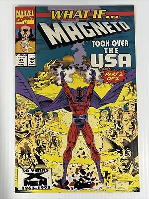 Buy What If #47 (Vol 2) Magneto Took Over The United States? Marvel 1993 NM • 3.88£