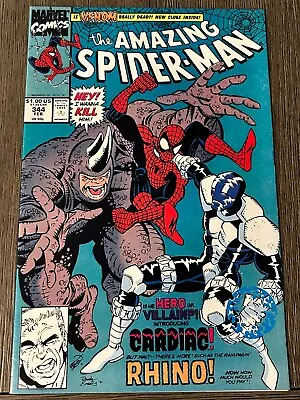 Buy Amazing Spider-Man #344 (1991)  1st Appearance Of Cletus Kasady Carnage • 14£