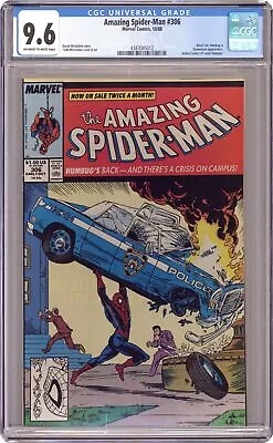 Buy Amazing Spider-Man #306D CGC 9.6 1988 4387045012 • 97.08£