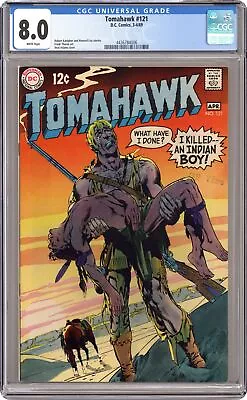 Buy Tomahawk #121 CGC 8.0 1969 4436784006 • 132.02£