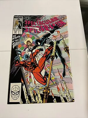 Buy Spectacular Spider-Man #137 VF-NM (1988 Marvel) HIGH GRADE Black Costume • 4.59£