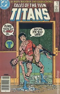 Buy New Teen Titans Canadian Price Variant #45 VG 1984 Stock Image Low Grade • 3.26£