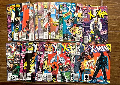 Buy Uncanny X-MEN / 203-329 Plus Annuals / 31 Comics / All In FINE Or Better • 31.03£