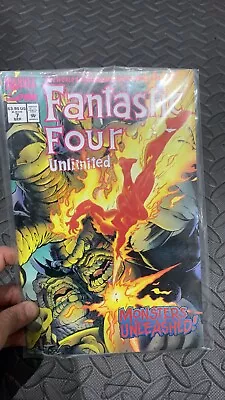 Buy Fantastic Four Unlimited #7 FN; Marvel | Monsters Unleashed • 1.50£