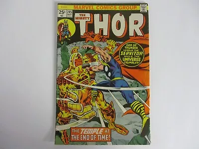 Buy Marvel Comics THE MIGHTY THOR #245 March 1975 VG!! • 11.63£