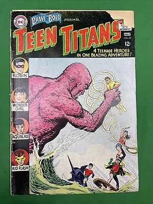 Buy DC Comics The BRAVE And The BOLD #60 2nd Appearance TEEN TITANS • 54.36£