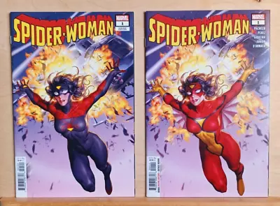 Buy Spider-Woman #1 (2020) Marvel - Main And Variant Cover Set NM • 10.95£