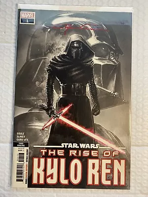 Buy Star Wars The Rise Of Kylo Ren #1 Third Printing *Signed By Clayton Crain* W/CoA • 21.75£