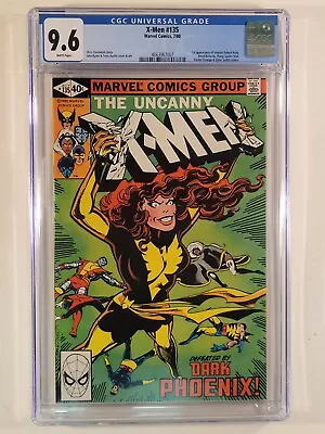 Buy UNCANNY X-MEN #135 CGC 9.6 WHITE PAGES 1st Full DARK PHOENIX 1980 Marvel Comics • 213.56£