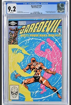 Buy Daredevil #178 (1982) - CGC 9.2 - 1st Meeting With Heroes For Hire • 46.60£