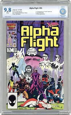 Buy Alpha Flight #33D CBCS 9.8 1986 7001651-AA-002 1st App. Lady Deathstrike • 252.40£