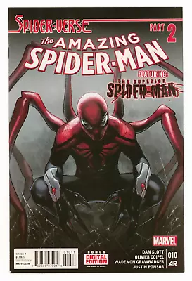 Buy Amazing Spider-Man #10 NM+ 9.6 Spider-Verse Part 2 - 1st Spider-Punk • 49.95£