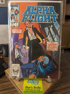 Buy VINTAGE Marvel's ALPHA FLIGHT #7 [1984] VF, John Byrne Story & Art (Puck_Shaman) • 3.88£