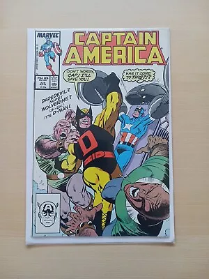 Buy Marvel Comics Captain America Vol. 1 #328 April 1987 1st App Demolition Man • 7.95£