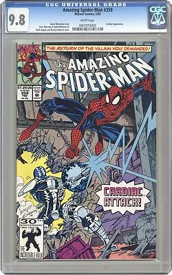 Buy Amazing Spider-Man #359D CGC 9.8 1992 0907974005 • 93.19£