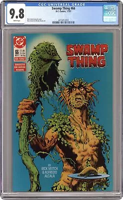 Buy Swamp Thing #66 CGC 9.8 1987 4410413003 • 65.24£