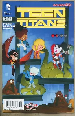 Buy Teen Titans #7-2015 Nm+ 9.6 Sean Galloway Harley Quinn Variant Cover   • 23.29£