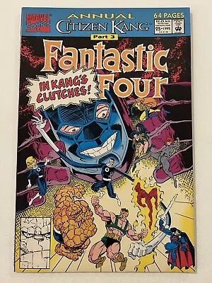 Buy FANTASTIC FOUR Annual #25 (1992-10) Vol 1 MARVEL Citizen Kang Avengers NM • 6.21£