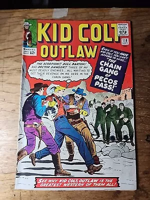 Buy Kid Colt Outlaw Issue 118 Sept. 1964 Marvel Silver Age Cowboy Comic • 11.66£