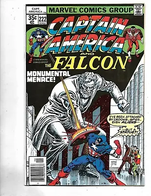 Buy Captain America #222, 1978, NM Plus ++, 9.6-9.8, Stan Lee Classic Era, Bronze • 38.83£