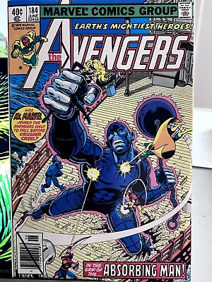 Buy The Avengers #184 NM In The Grip Of The Absorbing Man • 19.41£