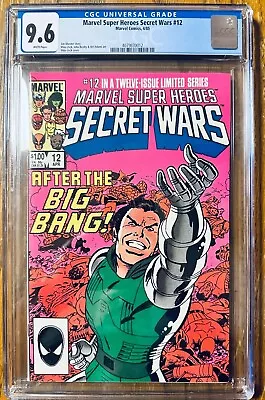 Buy Marvel Super Heroes Secret Wars #12 CGC 9.6 WP 1985 Marvel (Jim Shooter) • 62.12£