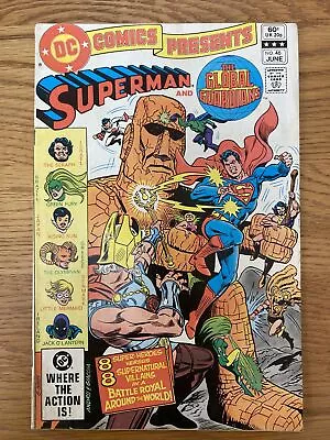 Buy DC Comics Presents: Superman & The Global Guardians  #46 June 1982 • 3.99£