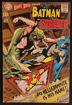 Buy Brave And The Bold #80 • Oct-Nov 1968 • Creeper • 1st Appearance Of Hellgrammite • 15.52£