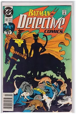 Buy Batman Detective Comics #612 - NewsStand -  Cats  - DC Comics - 1990 - VF/NM • 3.99£