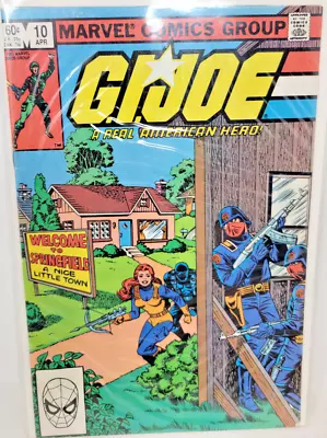 Buy G.I. JOE : A REAL AMERICAN HERO #10 1983 Marvel 6.5 Mike Vosburg Cover Art • 10.09£