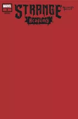 Buy Strange Academy Blood Hunt #1 Blood Red Blank Var • 14£