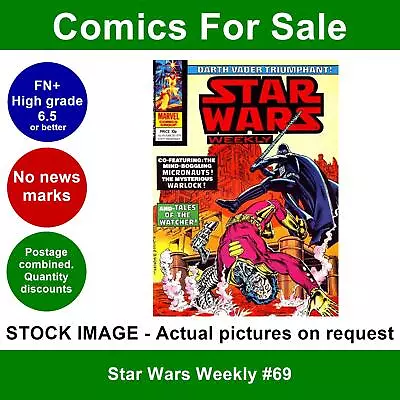 Buy Star Wars Weekly #69 Comic - FN/VFN Clean 20 June 1979 - Marvel UK • 5.99£