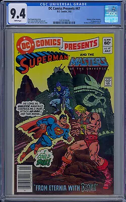 Buy Dc Comics Presents #47 Cgc 9.4 Rare Newsstand 1st He-man Masters Of The Universe • 582.46£