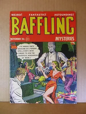 Buy Baffling Mysteries 11 Bondage Cult 1952 Ace Zombies, Werewolf, Vampire Colan Art • 131.98£