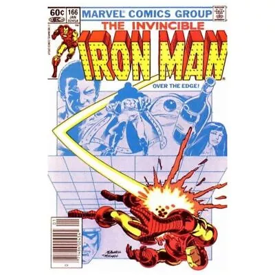 Buy Iron Man #166 Newsstand  - 1968 Series Marvel Comics Fine+ [k} • 4.21£
