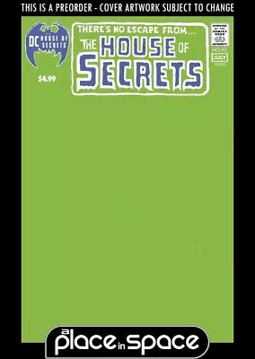 Buy (wk33) House Of Secrets #92c - Facsimile Edition Blank - Preorder Aug 14th • 5.15£