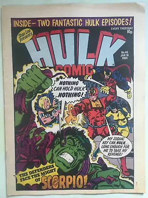 Buy Hulk Comic #46 - VG/FN (Marvel UK) • 2.99£
